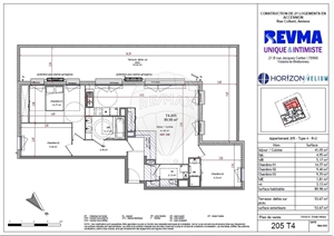 t4 à la vente -   80000  AMIENS, surface 89 m2 vente t4 - UBI375170608